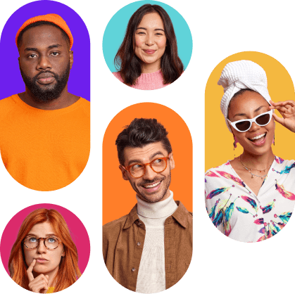 Professionals collage